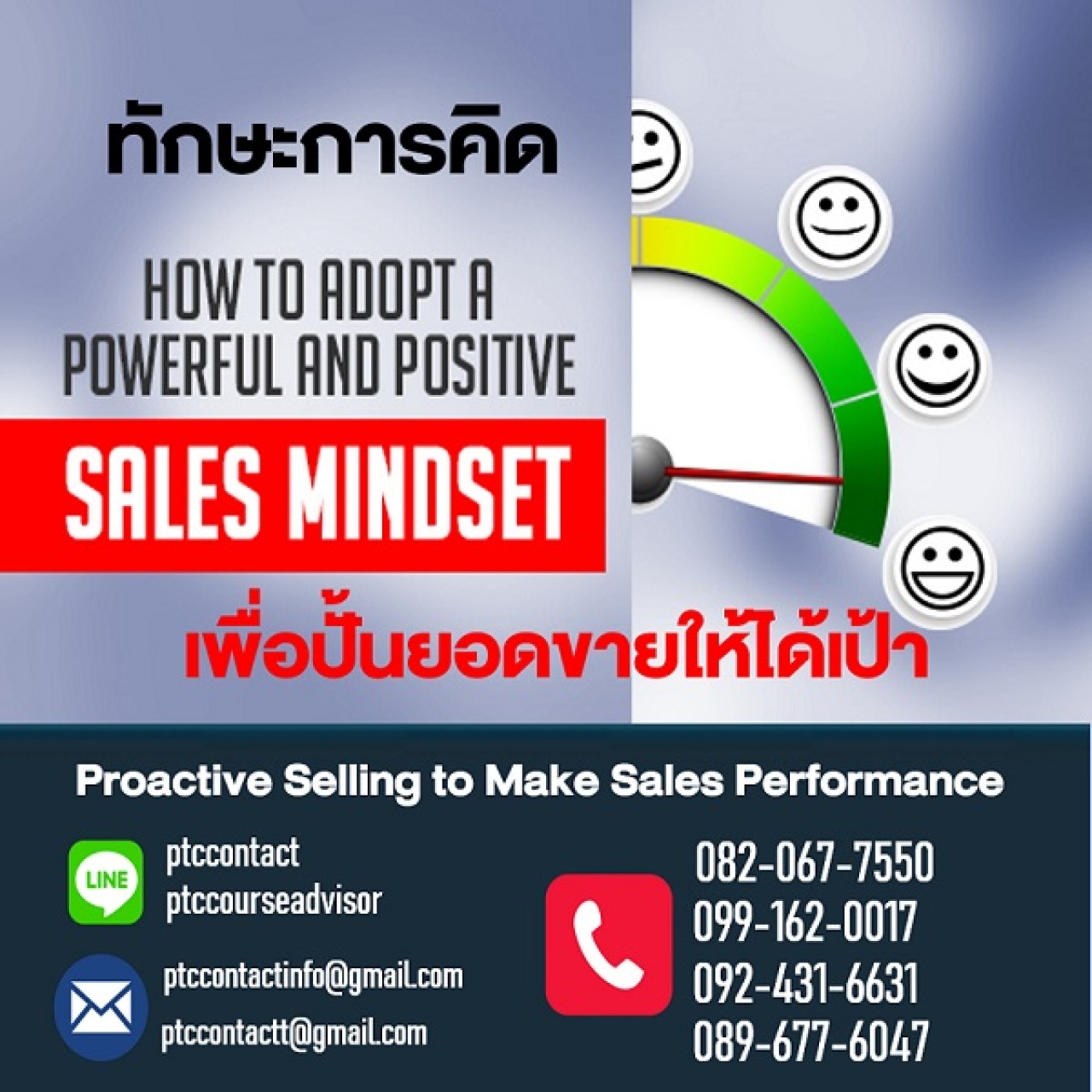 Sales Mindset ทักษะการคิดเพื่อปั้นยอดขายให้ได้เป้า