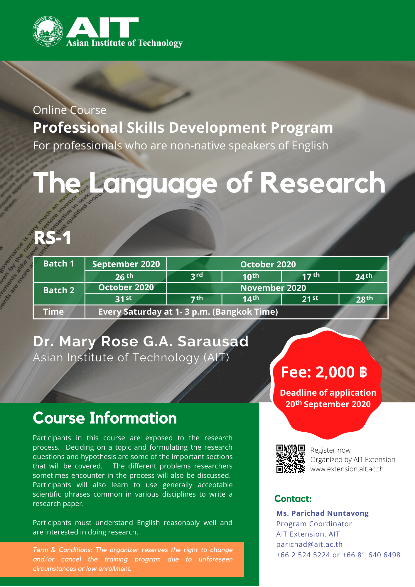 The Language of Research