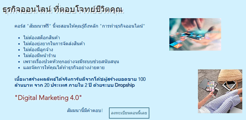 เทคนิคการทำการตลาดออนไลน์