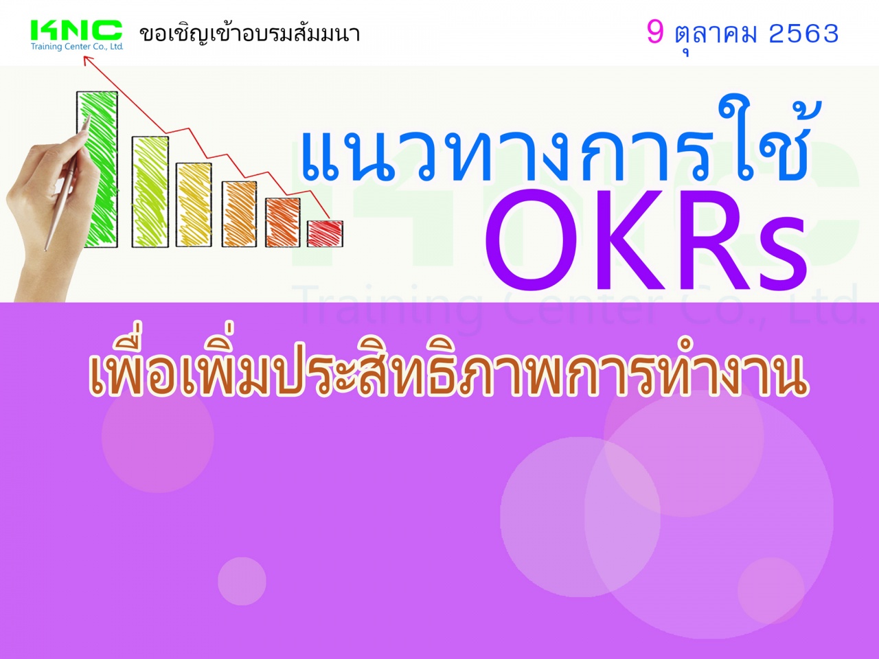 แนวทางการใช้ OKRs เพื่อเพิ่มประสิทธิภาพการทำงาน