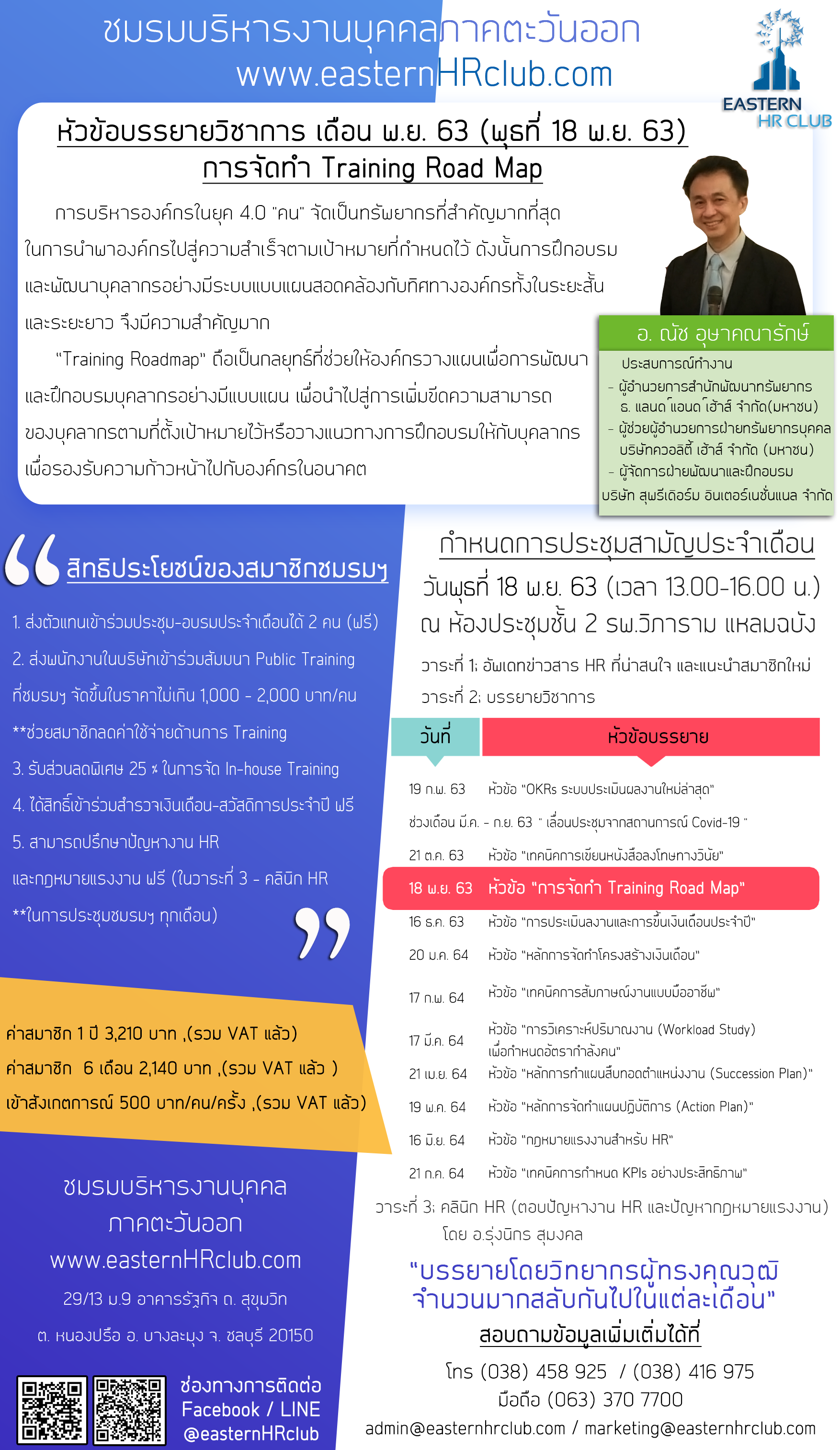 การจัดทำ Training Road Map