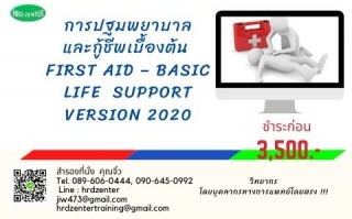 การปฐมพยาบาลและกู้ชีพเบื้องต้น  First Aid – Basic ...