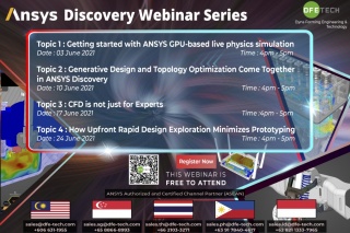 สัมมนาออนไลน์  Ansys Discovery  by DFETECH...